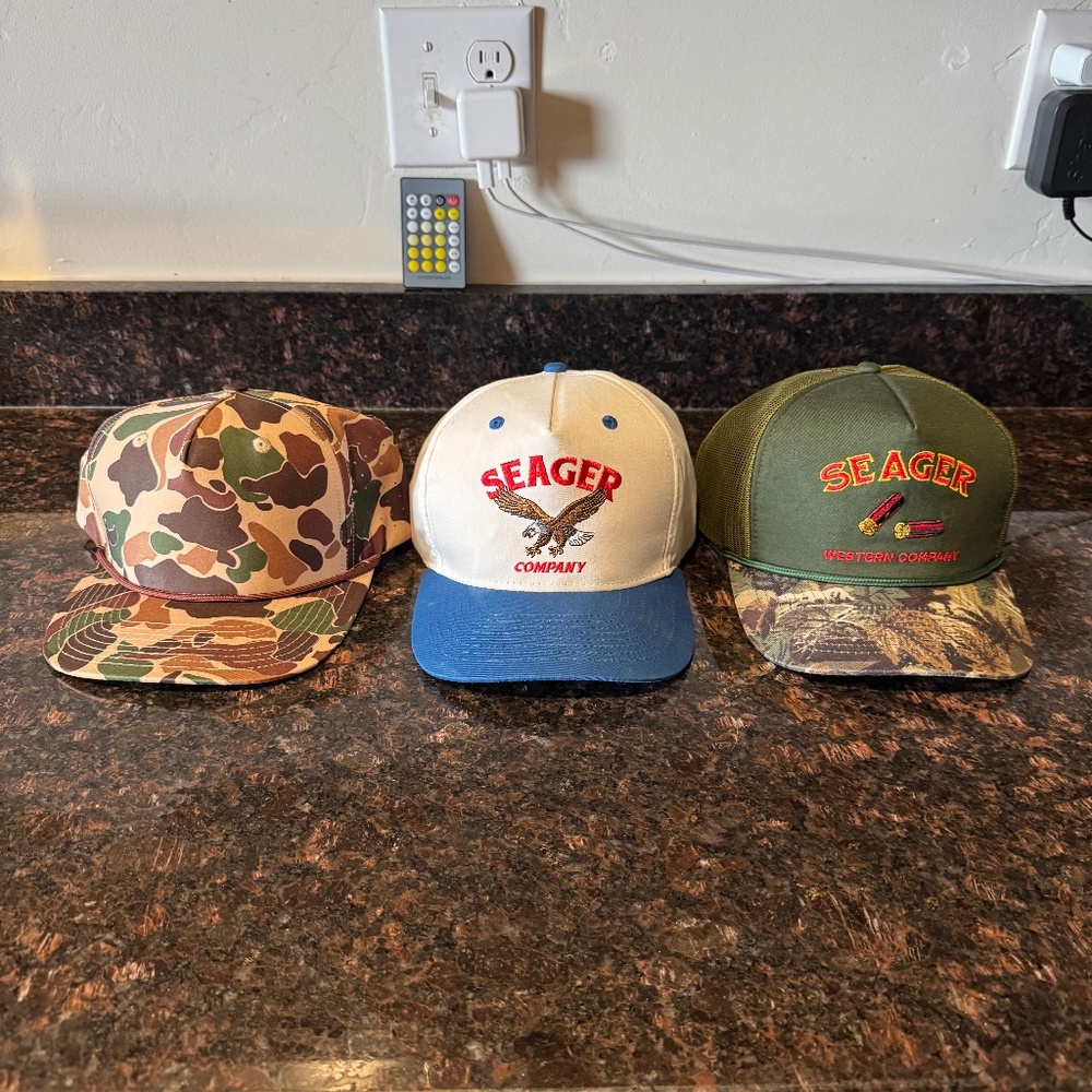NEW Seager Co Hats